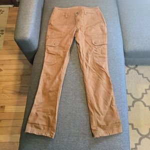Duluth trading company women's duluthflex fire hose slim leg cargo pants 4x31